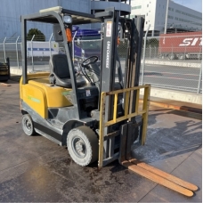 Xe nâng dầu Nhật Bãi 1.5T UNICARRIERS model FD15T14, hàng đã qua sử dụng (Nhật Bản), sản xuất năm 2020, mã xe TV.D048