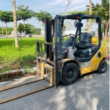 Xe nâng dầu Nhật Bãi 2.5 T, Komatsu FD25HT-17 hàng đã qua sử dụng (Nhật Bản) sản xuất 2010 mã TV.D120