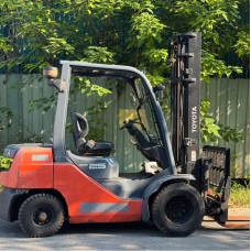 Xe nâng dầu Nhật Bãi 2.5T, Toyota 02-8FD25 sản xuất 2022 mã TV.D162