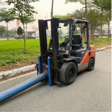 Xe nâng dầu Nhật Bãi 3.5T, Toyota 02-8FD35 hàng đã qua sử dụng (Nhật Bản) sản xuất 2020 mã TV.D121