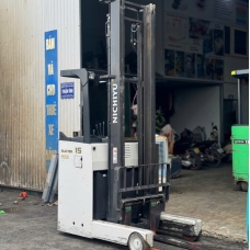 Xe nâng điện cũ đứng lái 1.5T, Nichiyu FBRM15-85-500 hàng Nhật Bãi chưa qua sử dụng tại Việt Nam,sản xuất năm 2021,mã xe TV.E316