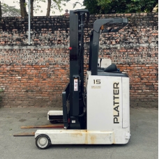 Xe nâng điện cũ đứng lái 1.5T, Nichiyu FBRMW15-85B-550M hàng Nhật Bãi chưa qua sử dụng tại Việt Nam sản xuất 2019 mã TV.E448