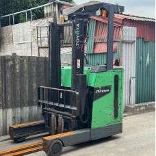 Xe nâng điện cũ đứng lái 1.5T TOYOTA model 8FBR15, hàng đã qua sử dụng (Nhật Bản),sản xuất năm 2020,mã xe TV.E397