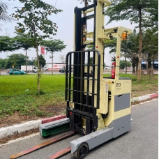 Xe nâng điện cũ đứng lái 2.0T, Nichiyu FBR20-85B-450 hàng Nhật Bãi chưa qua sử dụng tại Việt Nam sản xuất 2021 mã TV.E447