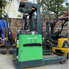 Xe nâng điện cũ đứng lái 2.5T, Toyota 7FBRS25 hàng Nhật Bãi chưa qua sử dụng tại Việt Nam,sản xuất năm 2015,mã xe TV.E351