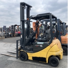 Xe nâng điện cũ ngồi lái 1.5T, KOMATSU FB15-12, hàng đã qua sử dụng (Nhật Bản),sản xuất năm 2012,mã xe TV.E257
