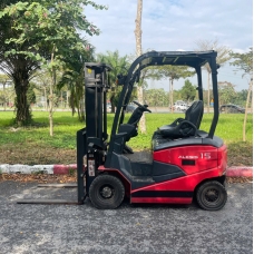 Xe nâng điện cũ ngồi lái 1.5T, Nichiyu FB15PN-80-300 hàng Nhật Bãi chưa qua sử dụng tại Việt Nam,sản xuất năm 2021,mã xe TV.E379