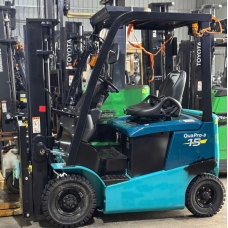 Xe nâng điện cũ ngồi lái 1,5T SUMITOMO 41FB15PJXIII, hàng đã qua sử dụng (Nhật Bản),sản xuất năm 2019,mã xe TV.E311