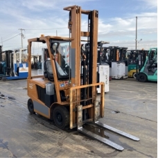 Xe nâng điện cũ ngồi lái 1,5T SUMITOMO 41FB15PXIII, hàng đã qua sử dụng (Nhật Bản) sản xuất 2017 mã TV.E414