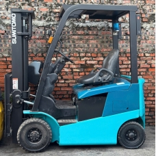 Xe nâng điện cũ ngồi lái 1,5T SUMITOMO 41FB15PXIII, hàng đã qua sử dụng (Nhật Bản) sản xuất 2018, mã xe TV.E170-TS