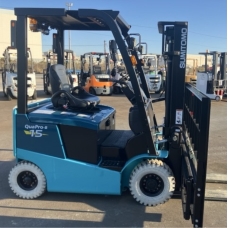 Xe nâng điện cũ ngồi lái 1,5T SUMITOMO 41FB15PXIII, hàng đã qua sử dụng (Nhật Bản) sản xuất 2021 mã TV.E415