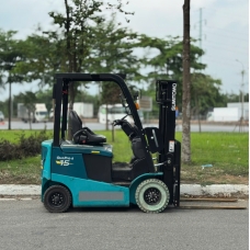 Xe nâng điện cũ ngồi lái 1.5T, SUMITOMO 41FB15PXIII, hàng đã qua sử dụng (Nhật Bản),sản xuất năm 2019,mã số xe TV.E218-TS