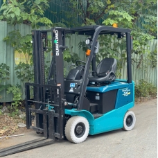 Xe nâng điện cũ ngồi lái 1,5T SUMITOMO 41FB15PXIII, hàng đã qua sử dụng (Nhật Bản),sản xuất năm 2020,mã xe TV.E400