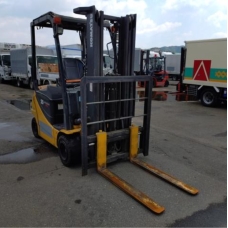 Xe nâng điện cũ ngồi lái 2.0T, KOMATSU FB20A-12, hàng đã qua sử dụng (Nhật Bản),sản xuất năm 2019,TVE530
