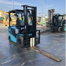 Xe nâng điện cũ ngồi lái 2,5T SUMITOMO 51FB25PIII, hàng đã qua sử dụng (Nhật Bản),sản xuất năm 2021,mã xe TV.E294