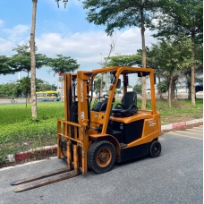Xe nâng điện cũ ngồi lái 2,5T SUMITOMO 51FB25PXIII, hàng đã qua sử dụng (Nhật Bản) sản xuất 2016 mã TV.E436