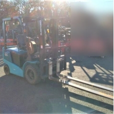 Xe nâng điện cũ ngồi lái 2,5T SUMITOMO 51FB25PXIII, hàng đã qua sử dụng (Nhật Bản),sản xuất năm 2020, mã xe TV.E438